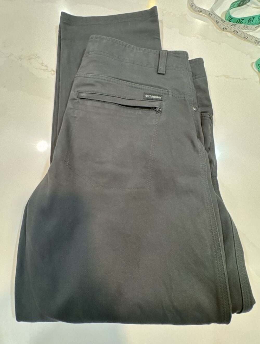 Columbia ROC 5-Pocket Pant Gray Stretch Performance Trousers